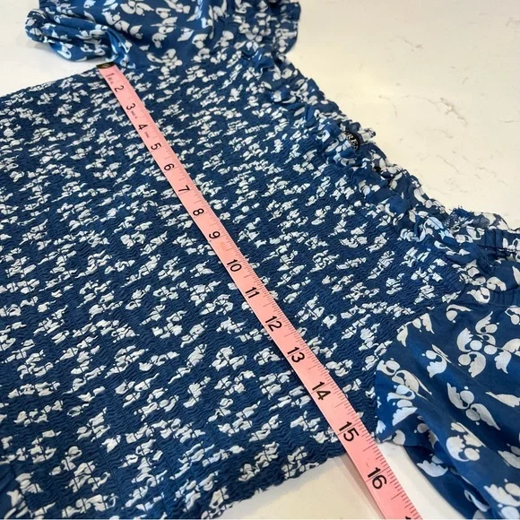 Lauren Ralph Lauren Floral Print Peplum Blouse - Picture 7 of 8